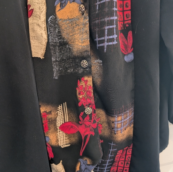 Colorful Patterned Button-Up Shirt - Picture 3 of 10